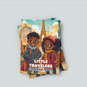 Little Travelers Coloring Book